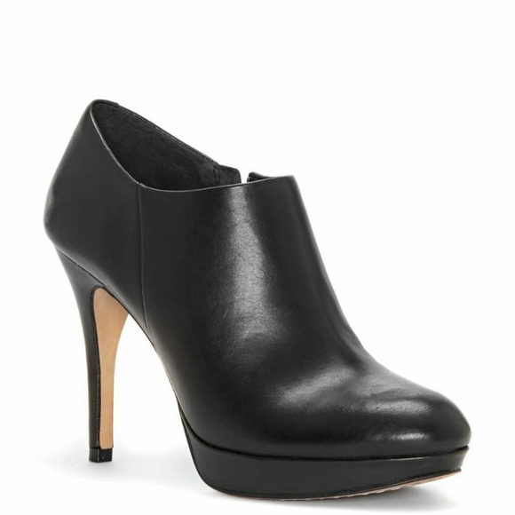 Vince Camuto Shoes - Vince Camuto Elvin Black Platform Booties-Size 9